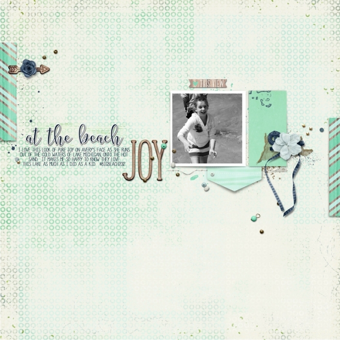 Joy at the Beach | Lake Michigan 2012