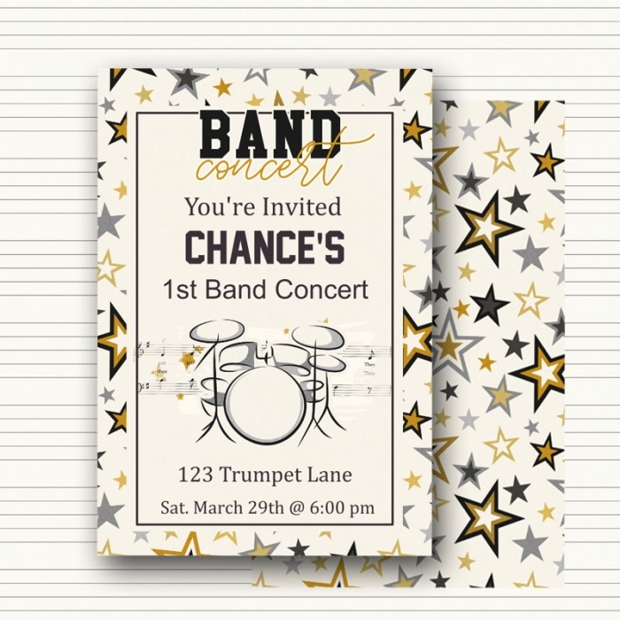 Band Concert Invite