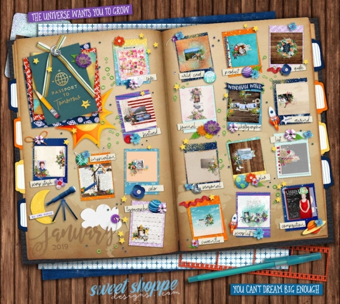 January Passport Challenge - Complete