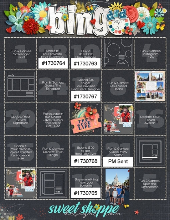 DSD Bingo