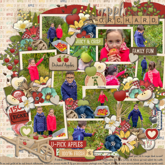 Visiting Apple Orchard