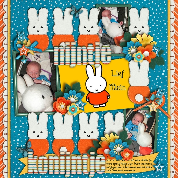 Nijntje (Miffy), lief klein konijntje