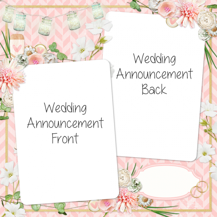 Wedding Announcement