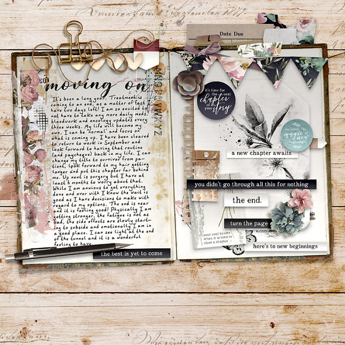 June 2021 Passport to Dreaming 12 Composition: Bisected Page