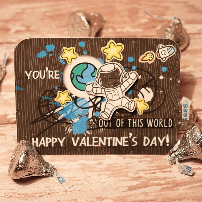 Out of this world Valentine Invite