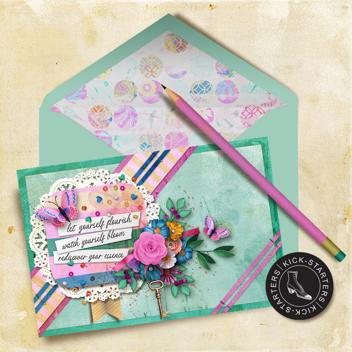 Bloom-with-card