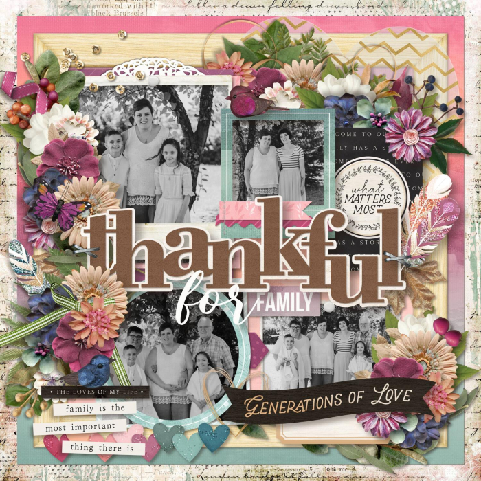 Thankful for family