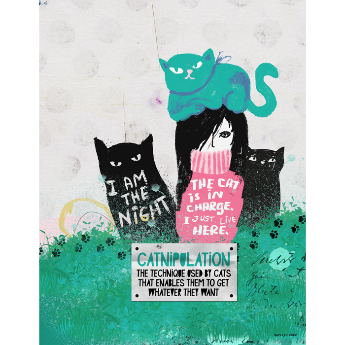 Little-Butterfly-Wings_2022-02-February_Rerelease_0205_Crazy-Cat-Lady_Art-Journal_square_web