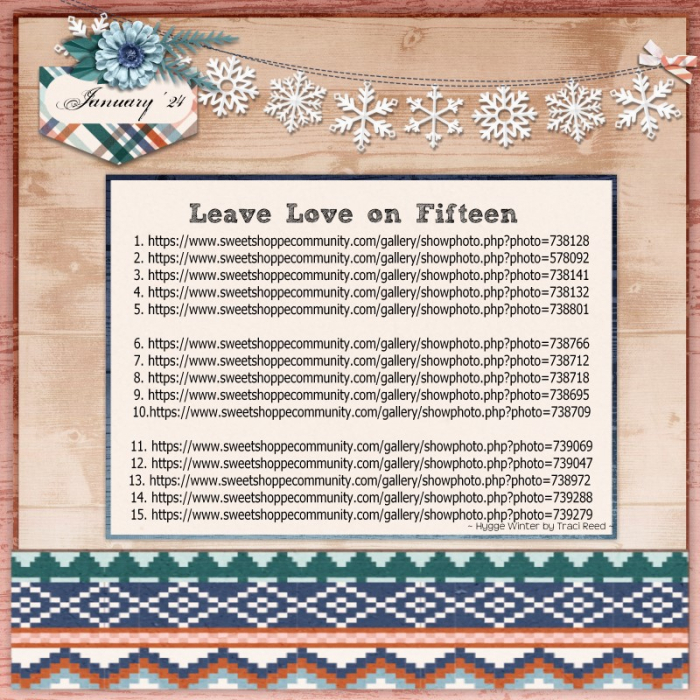 Leave Love on Fifteen