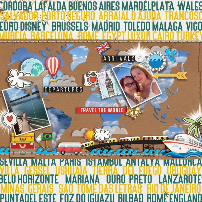 Scrap your travels for National Tourism Day