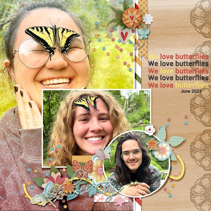 We love butterflies