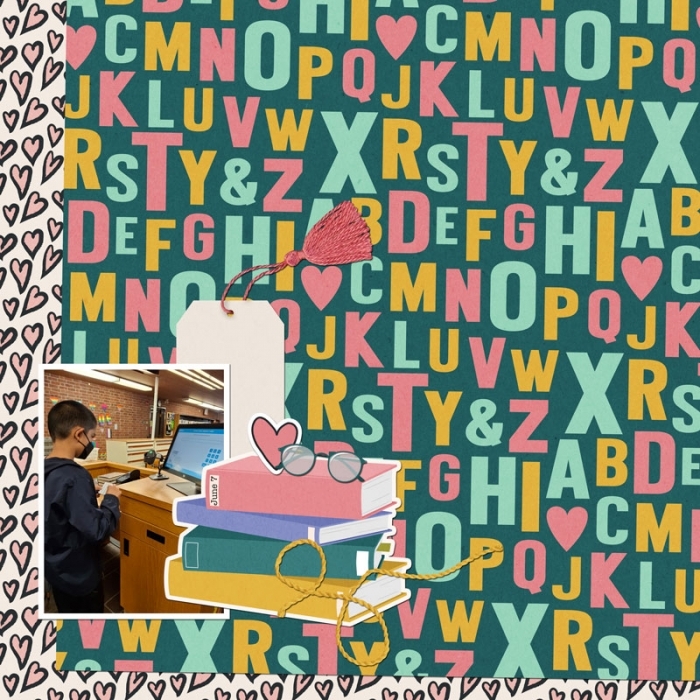 Scrapper's Portfolio (1pt) Wordless Page