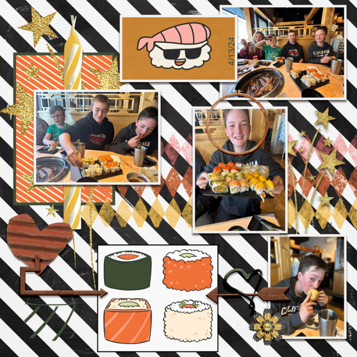 Birthday Sushi