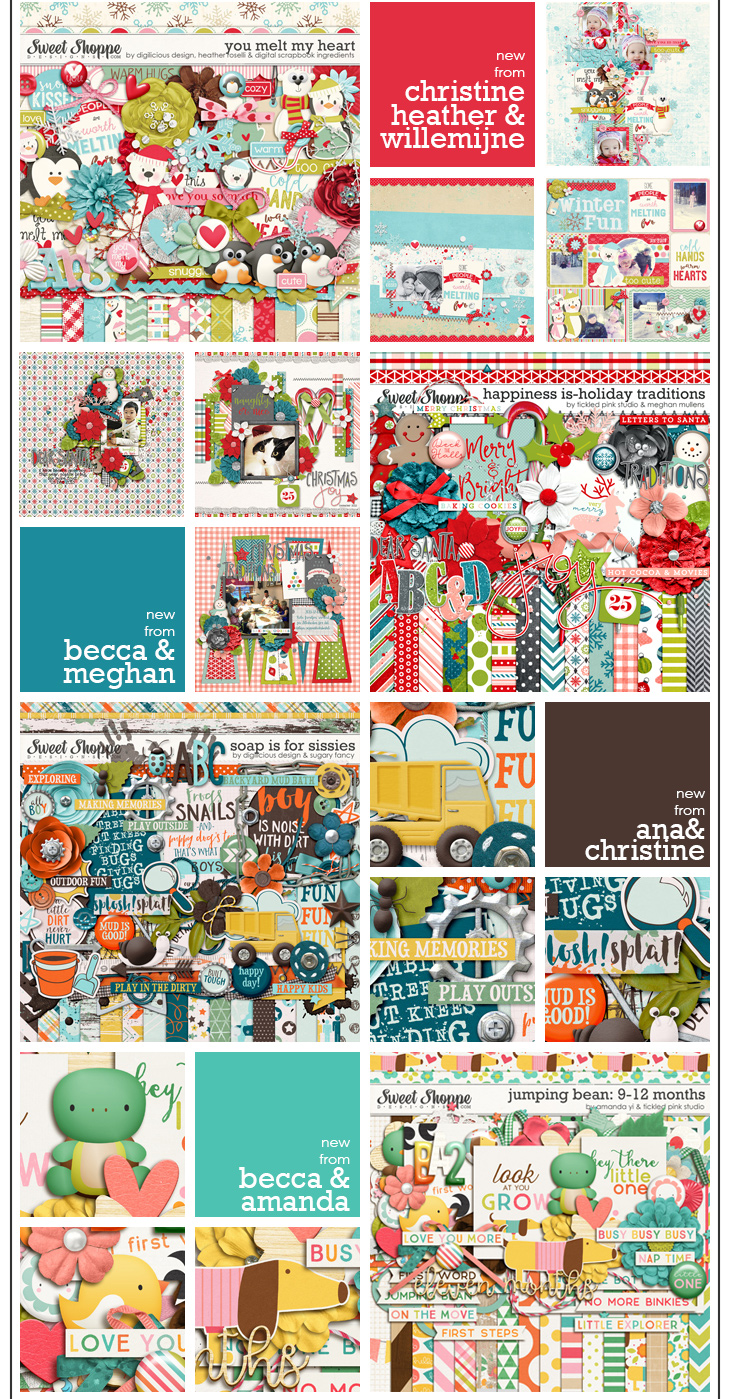 Sweet Shoppe Designs The Sweetest Digital Scrapbooking Site on the